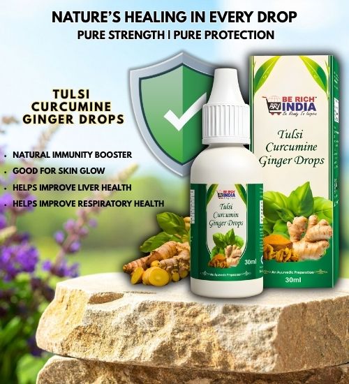 Tulsi Curcumin Ginger Drops